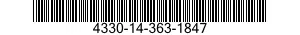 4330-14-363-1847 FILTER ELEMENT,FLUID 4330143631847 143631847