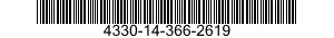 4330-14-366-2619 INDICATOR,FILTER WARNING,PUMPS-COMPRESSORS 4330143662619 143662619