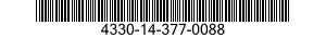 4330-14-377-0088 PISTON DE BY-PASS 4330143770088 143770088