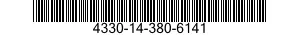 4330-14-380-6141 CUVE FILTRE ELEMENT 4330143806141 143806141