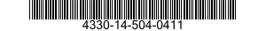 4330-14-504-0411 FILTER ELEMENT,FLUID 4330145040411 145040411
