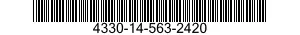 4330-14-563-2420 FILTER ELEMENT,AIR CONDITIONING 4330145632420 145632420