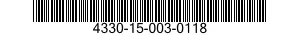 4330-15-003-0118 FILTRO (1) FLUIDO P 4330150030118 150030118