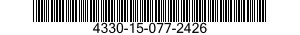 4330-15-077-2426 GUARNIZIONE 4330150772426 150772426