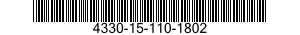 4330-15-110-1802 ASSE DI SOLLEVAMNET 4330151101802 151101802