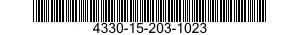 4330-15-203-1023 ADATTATORE MOTORE 4330152031023 152031023