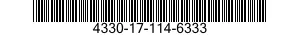 4330-17-114-6333 INDICATOR,FILTER WARNING,CENTRIFUGALS-SEPARATORS-FILTERS 4330171146333 171146333