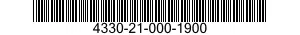 4330-21-000-1900  4330210001900 210001900