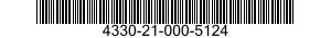 4330-21-000-5124 GASKET 4330210005124 210005124