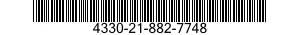 4330-21-882-7748 JAR 4330218827748 218827748