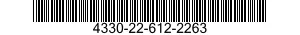 4330-22-612-2263 BRACKET,FILTER MOUNTING 4330226122263 226122263