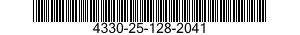 4330-25-128-2041  4330251282041 251282041