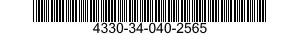 4330-34-040-2565 BRACKET,FILTER MOUNTING 4330340402565 340402565