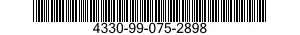 4330-99-075-2898 SEAL KIT O-RING 4330990752898 990752898
