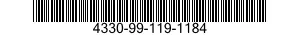 4330-99-119-1184 FILTER ELEMENT,FLUID,PRESSURE 4330991191184 991191184