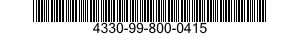 4330-99-800-0415  4330998000415 998000415