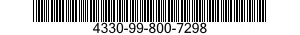 4330-99-800-7298 FILTER ELEMENT,FLUID,PRESSURE 4330998007298 998007298