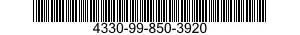 4330-99-850-3920 FILTER ELEMENT,FLUID 4330998503920 998503920