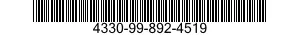 4330-99-892-4519 PANEL,CONTROL 4330998924519 998924519
