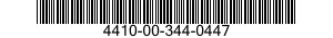 4410-00-344-0447  4410003440447 003440447