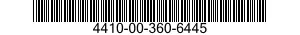 4410-00-360-6445  4410003606445 003606445