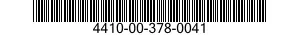 4410-00-378-0041  4410003780041 003780041