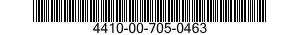 4410-00-705-0463 BOILER TUBE 4410007050463 007050463