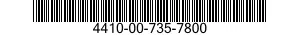 4410-00-735-7800 SEAL RING,BOILER 4410007357800 007357800
