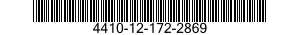 4410-12-172-2869  4410121722869 121722869