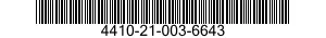4410-21-003-6643  4410210036643 210036643