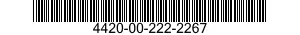4420-00-222-2267  4420002222267 002222267