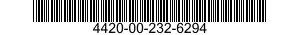 4420-00-232-6294  4420002326294 002326294