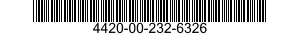 4420-00-232-6326  4420002326326 002326326