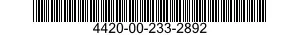 4420-00-233-2892  4420002332892 002332892