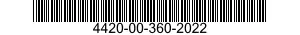 4420-00-360-2022  4420003602022 003602022