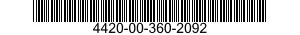 4420-00-360-2092 CORE ASSEMBLY,FLUID COOLER 4420003602092 003602092