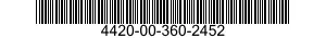 4420-00-360-2452  4420003602452 003602452
