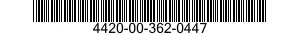 4420-00-362-0447  4420003620447 003620447