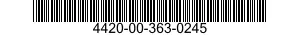 4420-00-363-0245  4420003630245 003630245