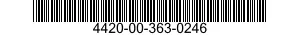 4420-00-363-0246  4420003630246 003630246