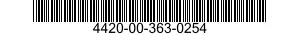 4420-00-363-0254  4420003630254 003630254