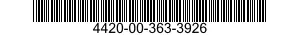 4420-00-363-3926  4420003633926 003633926