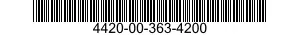 4420-00-363-4200  4420003634200 003634200