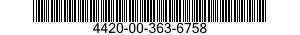 4420-00-363-6758  4420003636758 003636758
