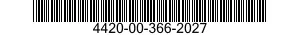4420-00-366-2027  4420003662027 003662027