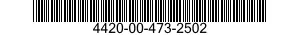 4420-00-473-2502  4420004732502 004732502