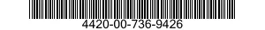 4420-00-736-9426  4420007369426 007369426