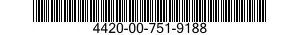 4420-00-751-9188  4420007519188 007519188