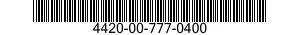 4420-00-777-0400  4420007770400 007770400