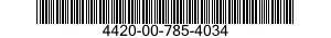4420-00-785-4034  4420007854034 007854034